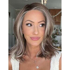 DAZZLING WAVEZ by RENE OF PARIS in color SNOWY UMBER R | Medium Ginger Brown bas